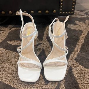 X2B Strapy Heels